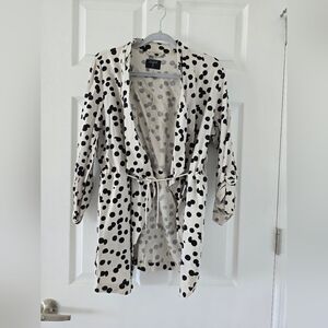 LINEN polka Dot jacket size M